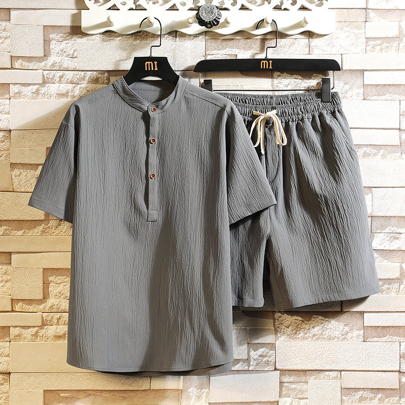 David – Modisches Herren Sommer Set Stilvoll Und Bequem 2