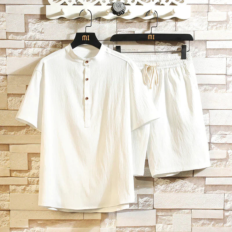 David – Modisches Herren Sommer Set Stilvoll Und Bequem 4