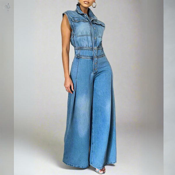 Saina  - Denim Overall für mühelos schick