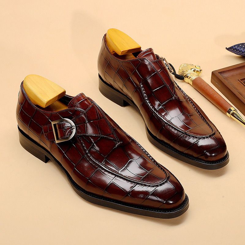 Dennyson – Sommer Lederschuhe für Herren Braun 2