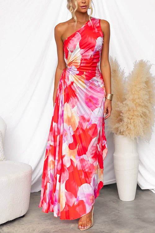 Diana – Plissiertes Sommerkleid Damen Leicht Elegant Luftig 1