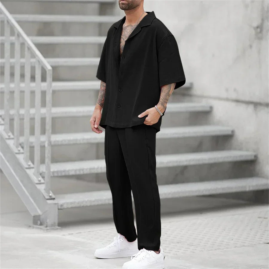 Dieter – Stilvolles Herren Sommer Set Leicht Und Atmungsaktiv 8