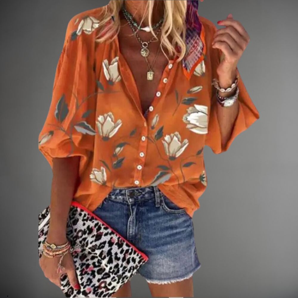 Domitilla- Mode Leonie-Orange