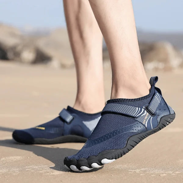 Donatus - Barfuß Rutschfest Orthopädische Wasserschuhe Dunkelblau