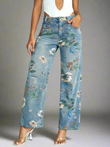 Missy - Flower Jeans für mühelosen Stil