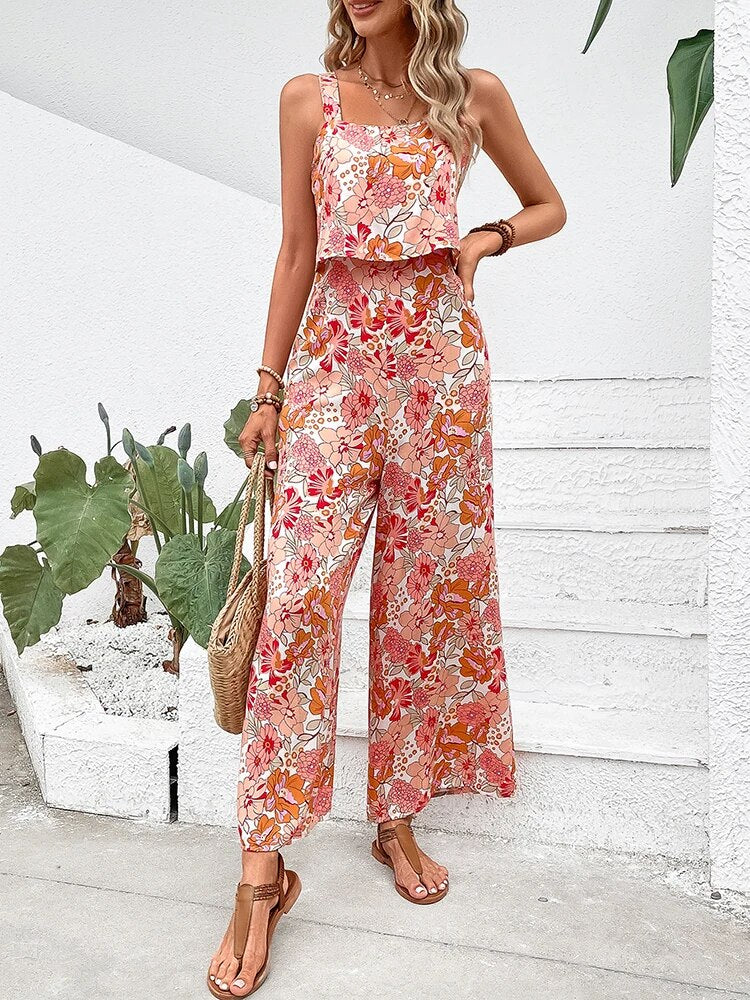 Rachel - Eleganter Langer Jumpsuit