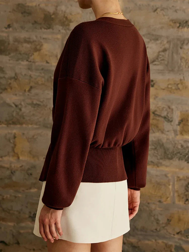 Ella – Kurzer Damen Strickcardigan mit modernem Schnitt 2