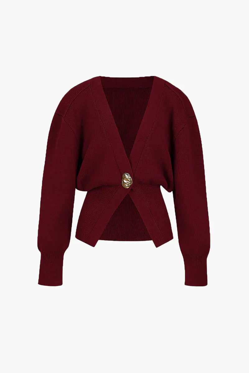 Ella – Kurzer Damen Strickcardigan mit modernem Schnitt 4