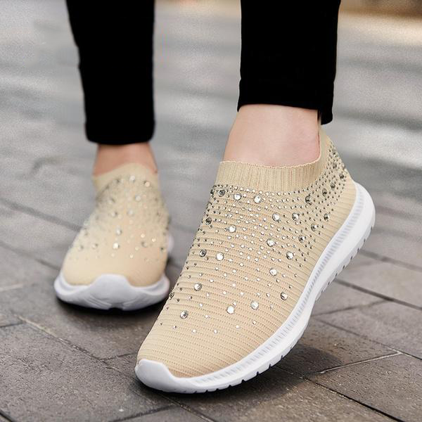 Emilie - Atmungsaktive & Ergonomische Damen Schuhe für den Frühling Khaki