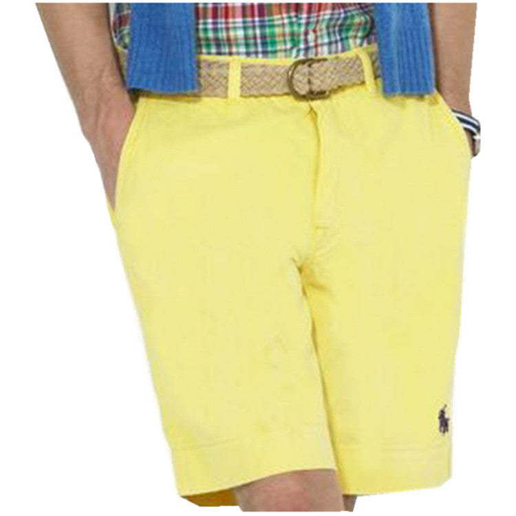 Erdem - Herren Shorts im klassischen Freizeitstil – Perfekt für Sommer und Alltag Gelb