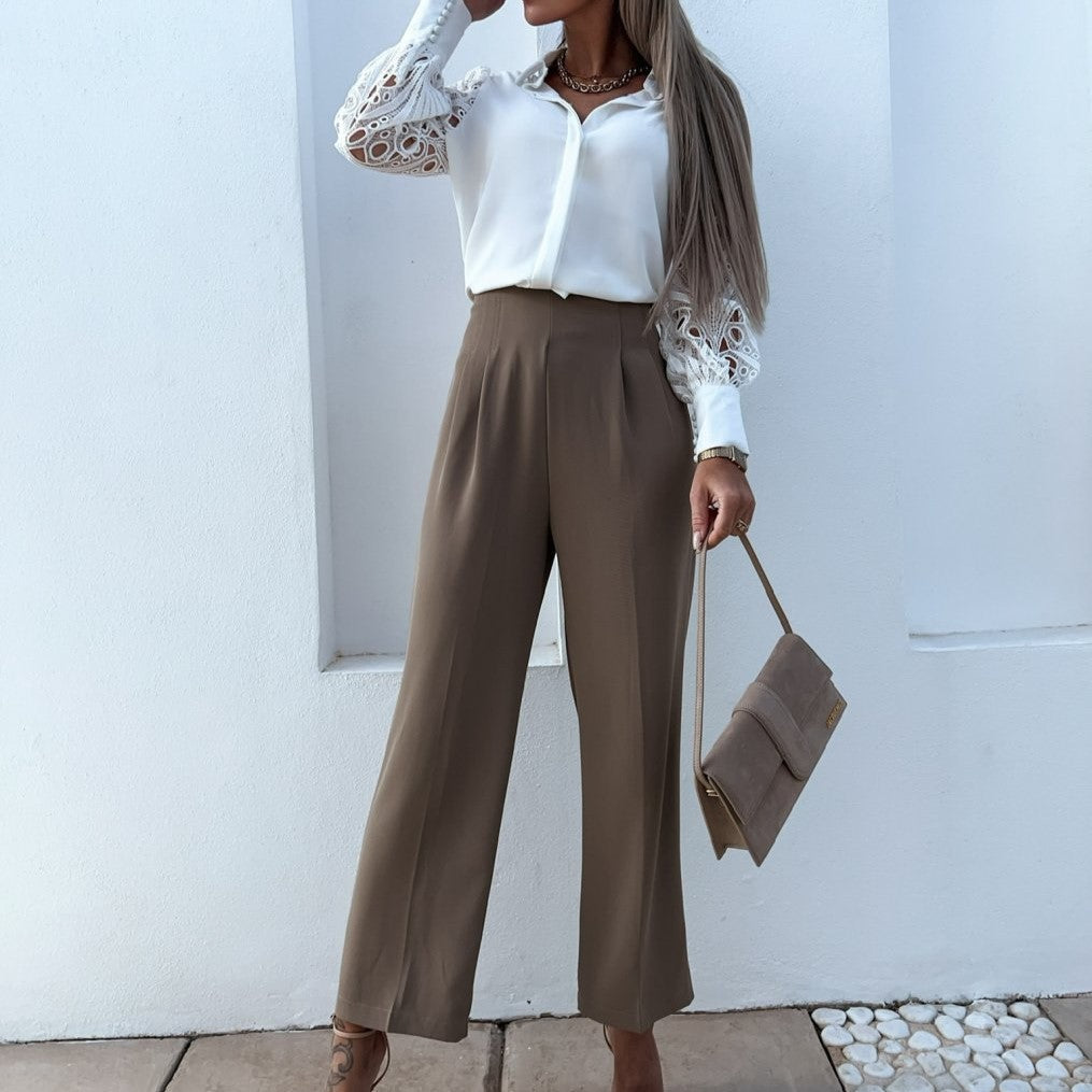 Erna - Stylische Freizeitbluse für Damen WeiB 2