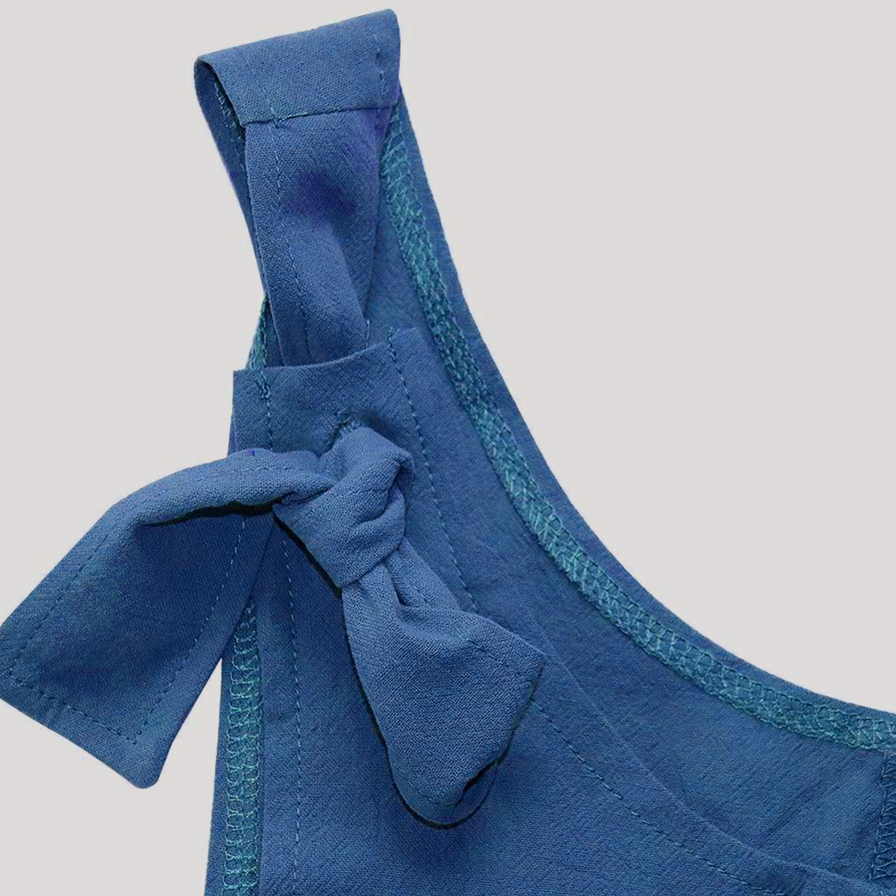Evelin - Eleganter Damen Overall für den Alltag Blau 1