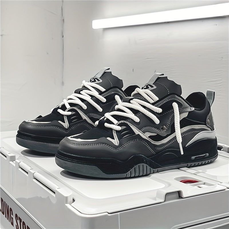 Ezio - Sommer Sneaker Herren – leichte und bequeme Freizeitschuhe für warme Tage Schwarz
