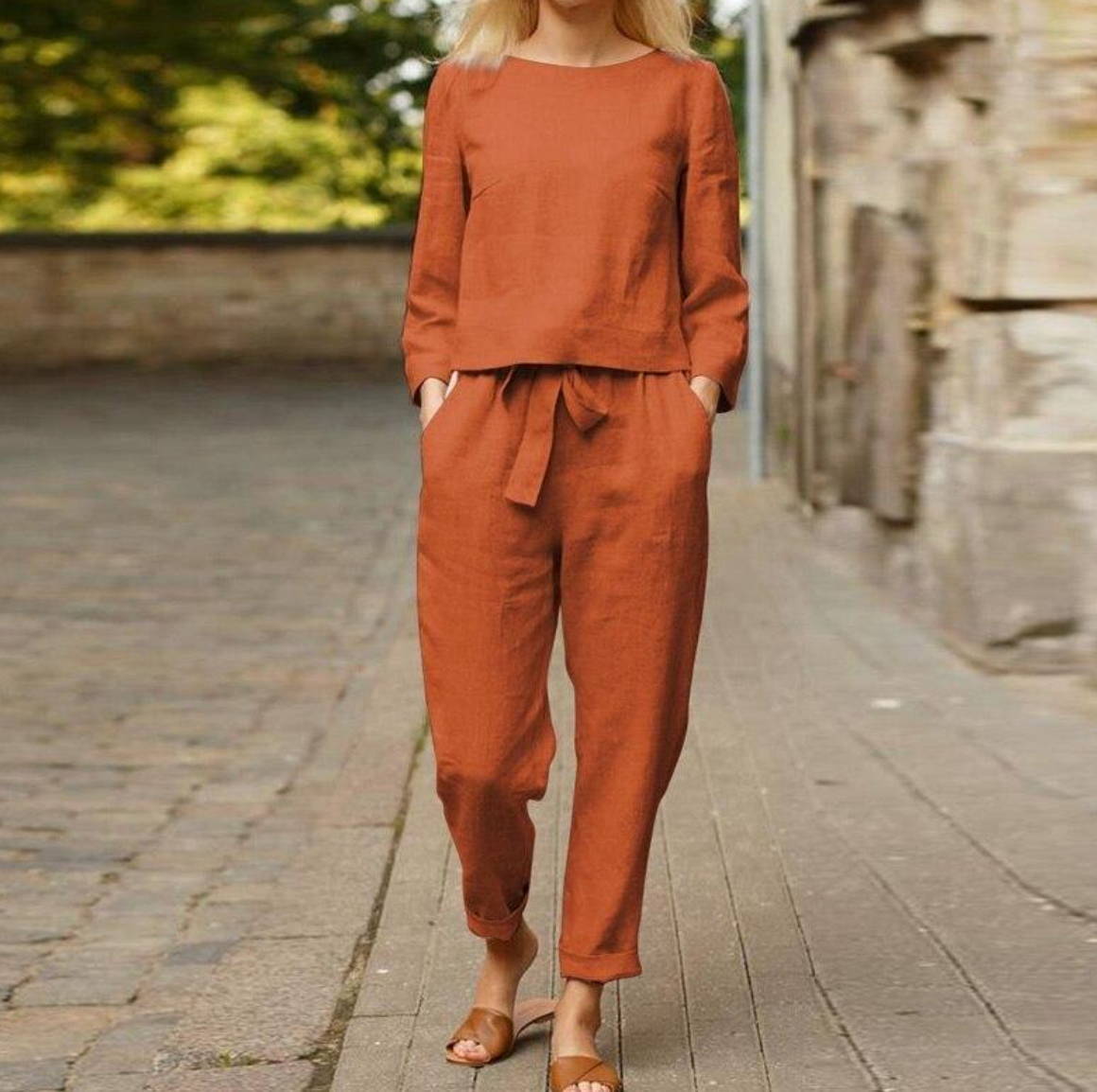 Felicitas – Damen Sommer Set Mit Vielseitigem Farbdesign 2