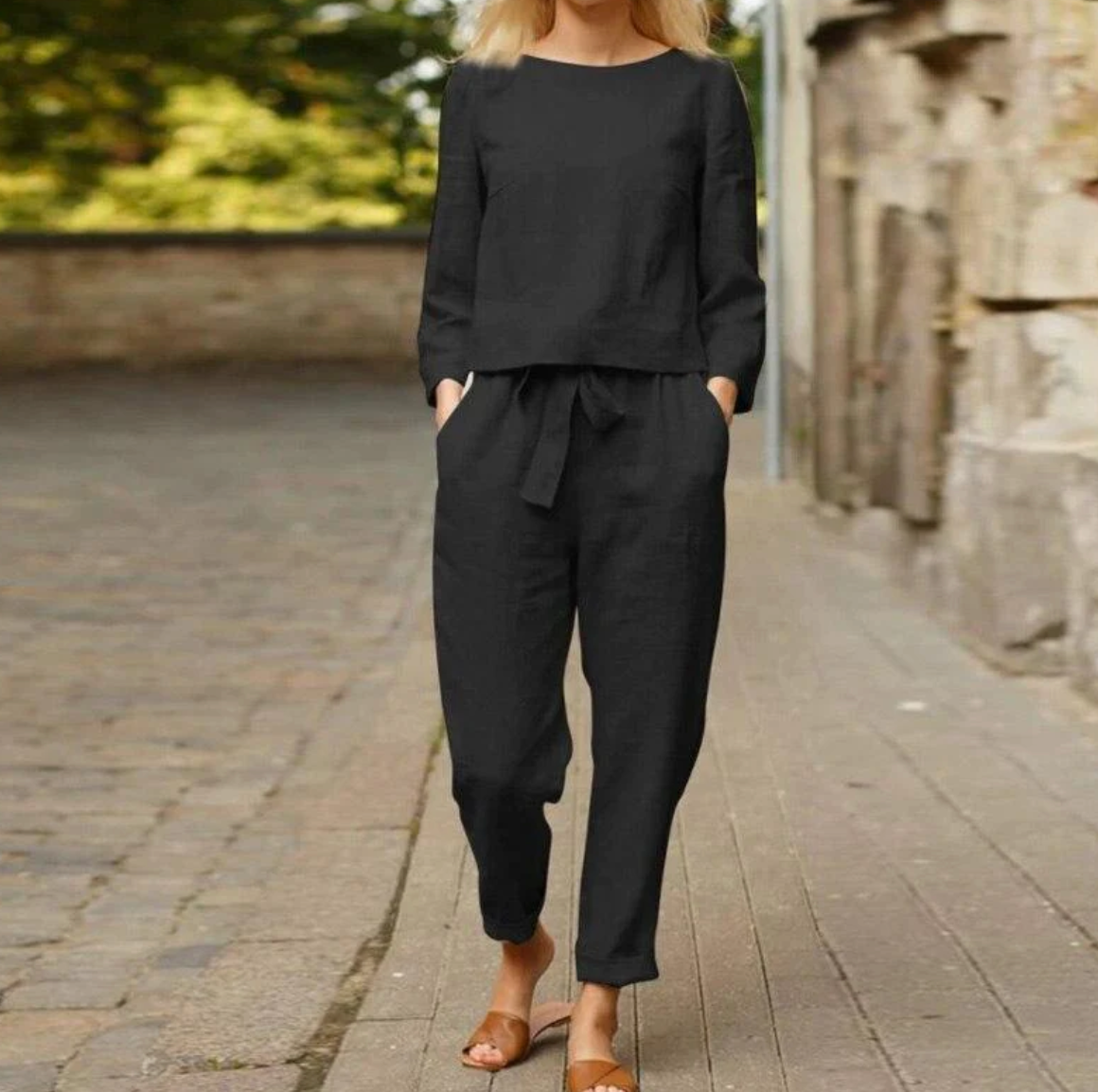 Felicitas – Damen Sommer Set Mit Vielseitigem Farbdesign 4