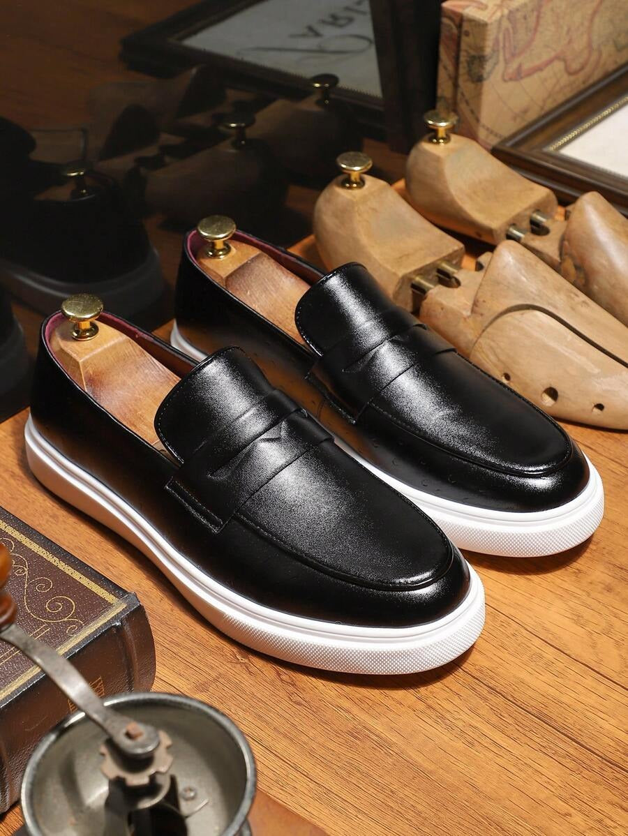 Felix – Herren Loafer Modern Slip-On Lässig Groß Schnitt