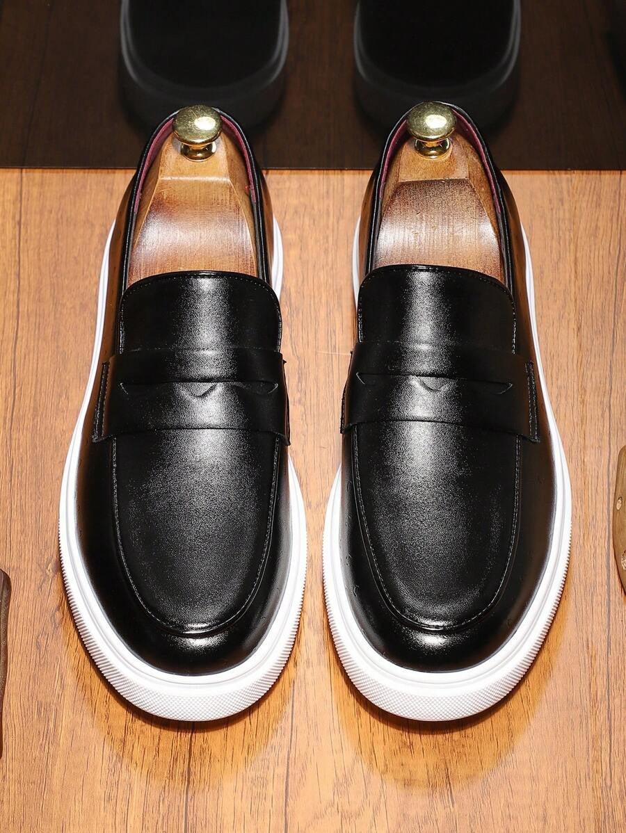 Felix – Herren Loafer Modern Slip-On Lässig Groß Schnitt