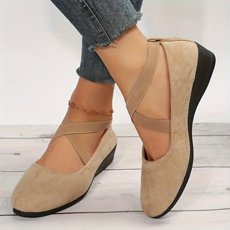 Filomena - Damen Freizeitschuhe Mit Keilabsatz Aprikose