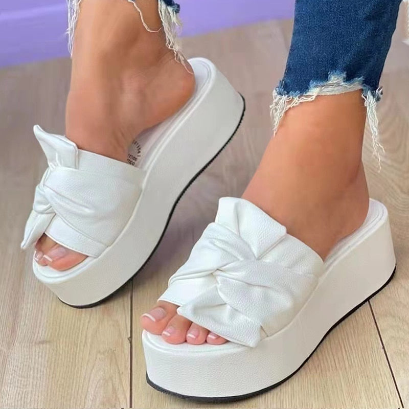 Fiorella - Orthopädische Sandale mit hohem Rand Weiß