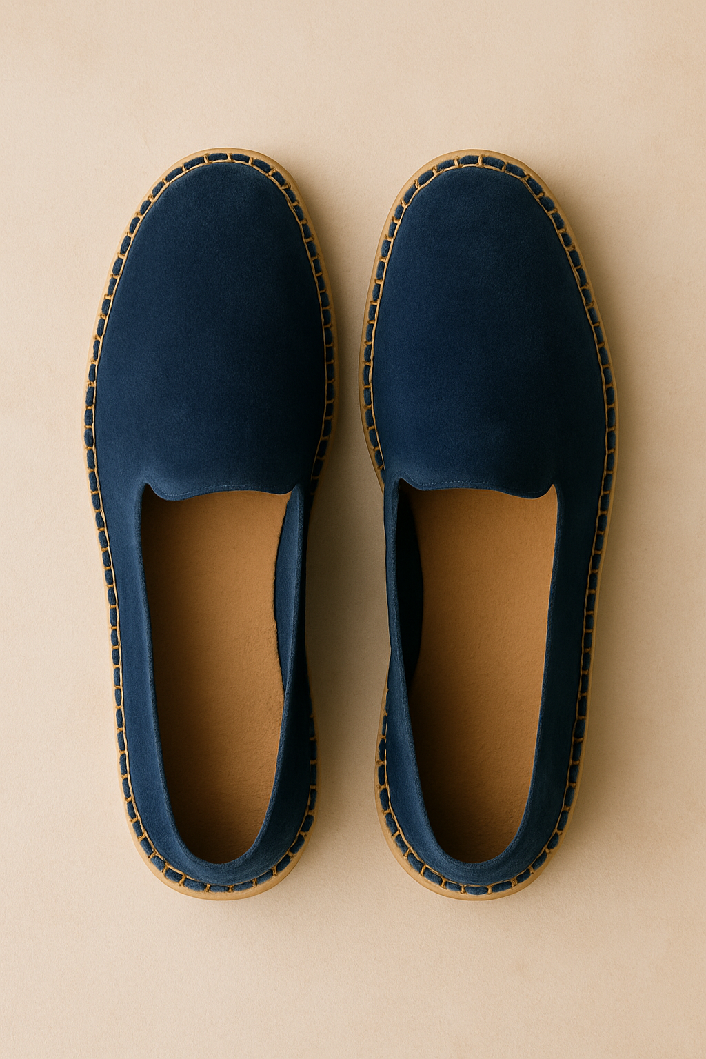 Kevin – Espadrilles Herren Wildleder Sommer Leicht Lässig