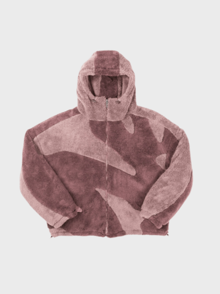 Caius - Fleecejacke im Urbanen Minimalistischen Design