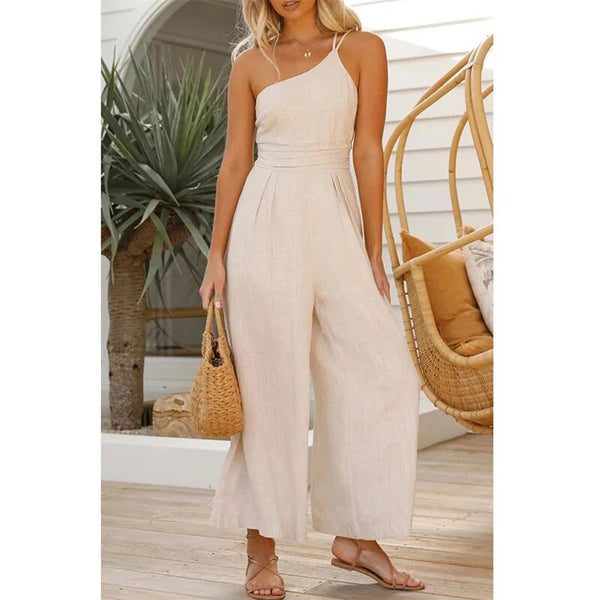 Rhiannon - Rückenfreier Double Band Jumpsuit