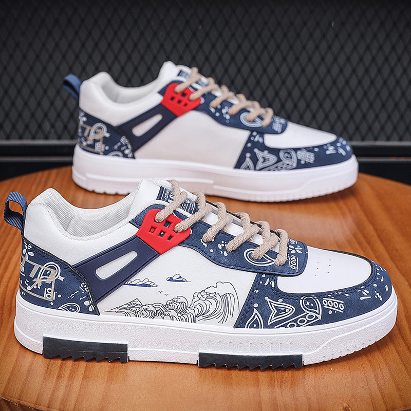 Fynnian – Leichte lässige Boardschuhe Blau