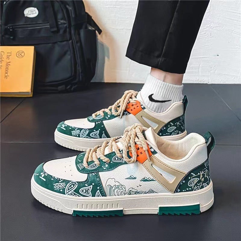Fynnian – Leichte lässige Boardschuhe Grün