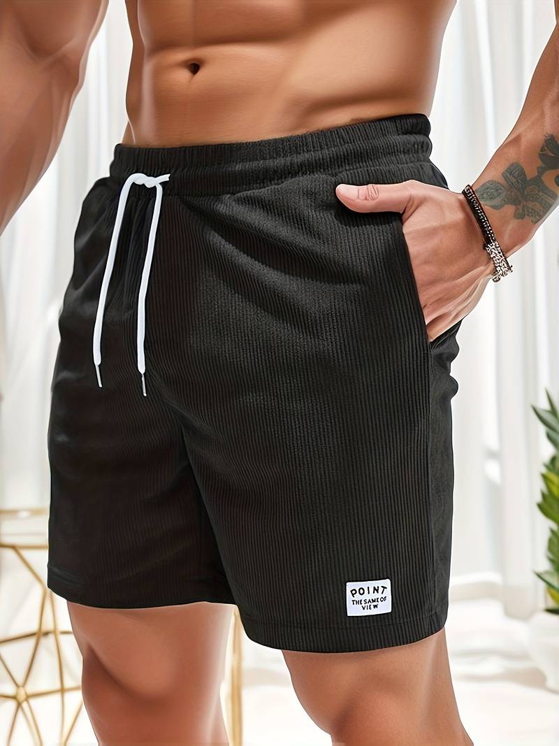 Gabriel - Bequeme Kurze Hosen für Männer Schwarz