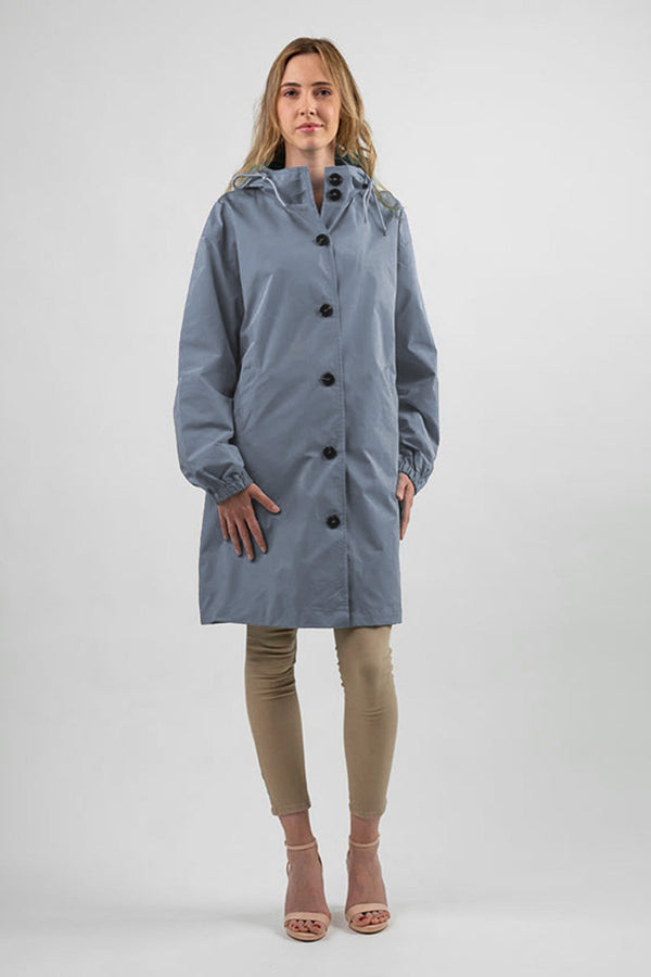 PUDERBLAU WINDJACKE