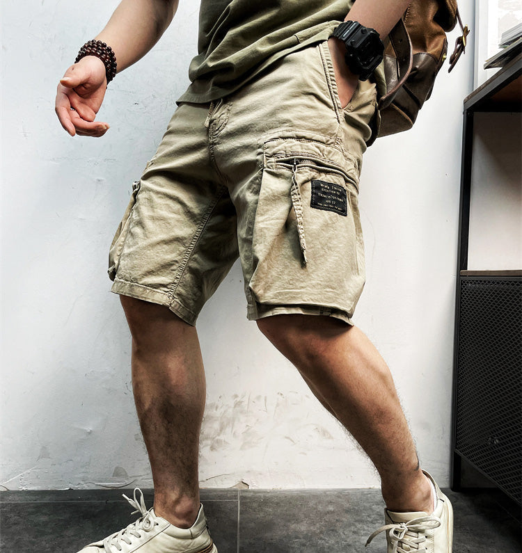 Georg - Sommer Cargo-Shorts für Männer Beige