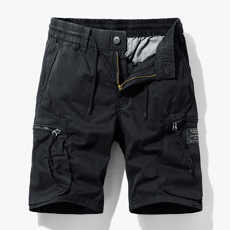 Georg - Sommer Cargo-Shorts für Männer Schwarz