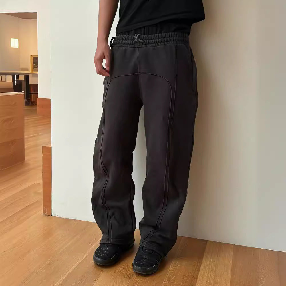 Dirkmar - Herren Jogginghose mit Geradem Bein