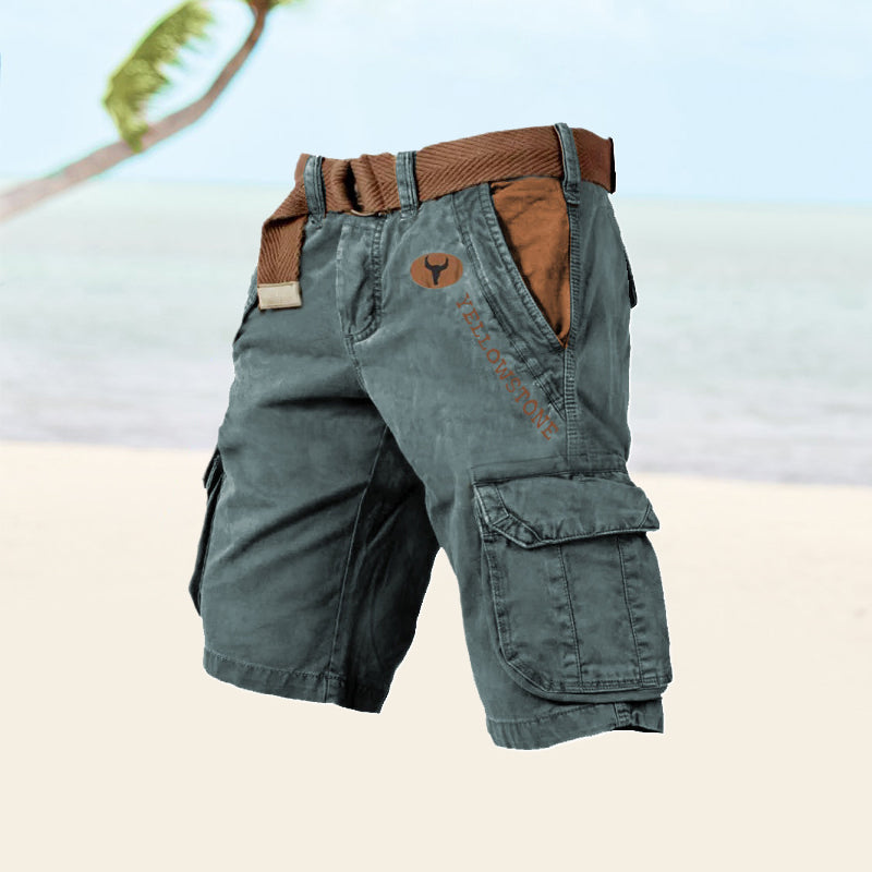 Gerold - Multifunktionale Cargo-Shorts für Herren Grun