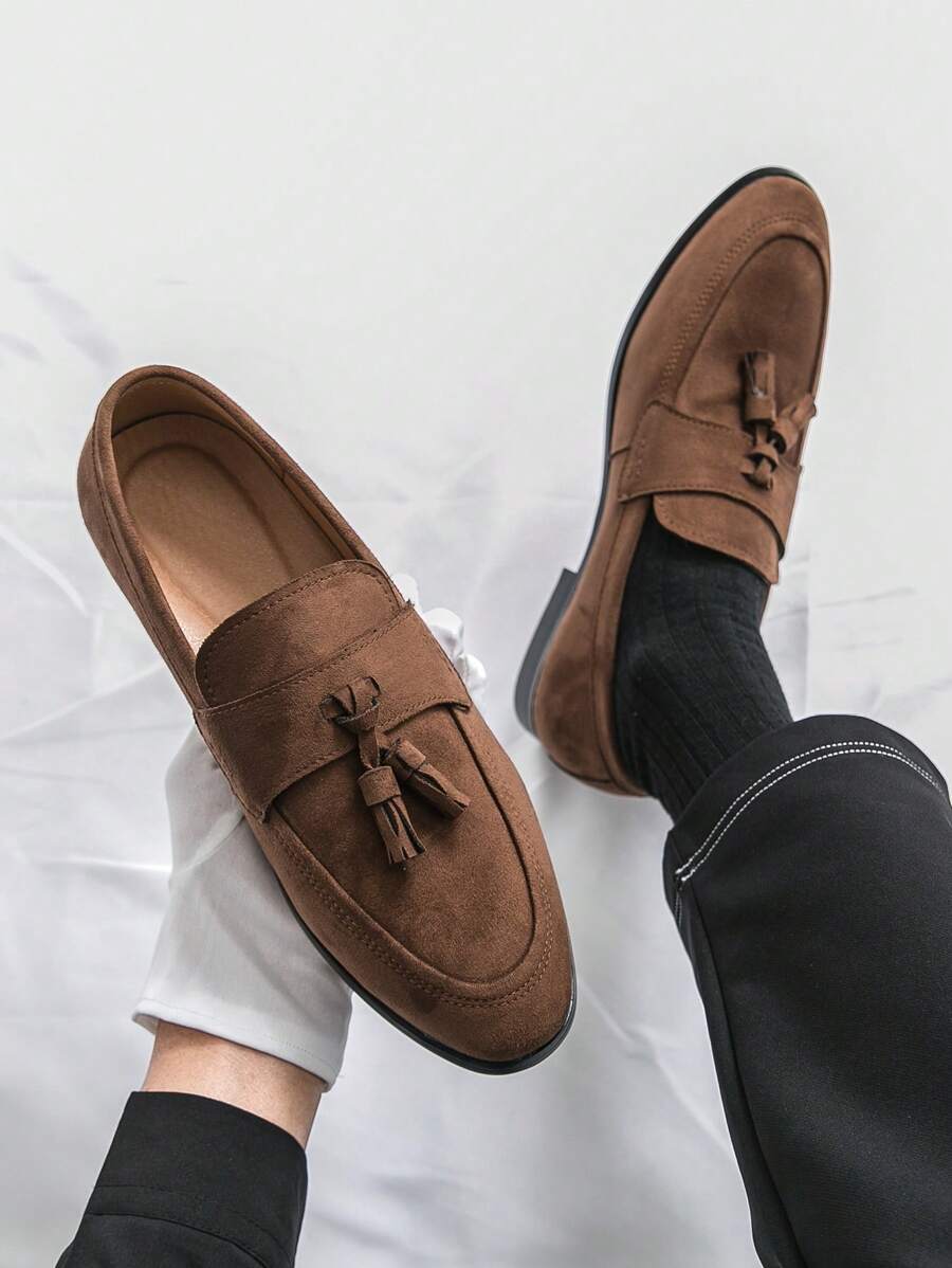 Gregor – Fransen Loafer Herren Mokassin Retro Vintage Stil 1