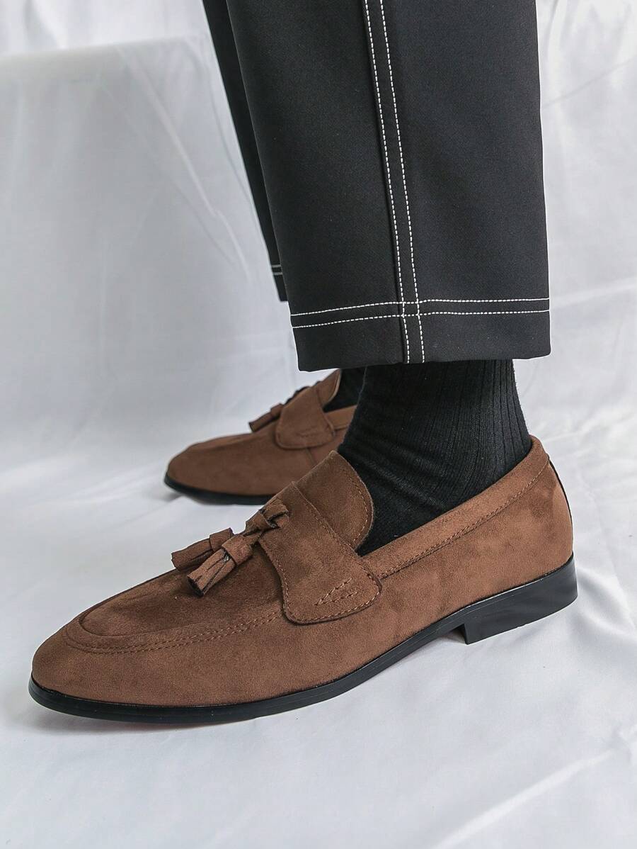 Gregor – Fransen Loafer Herren Mokassin Retro Vintage Stil 2