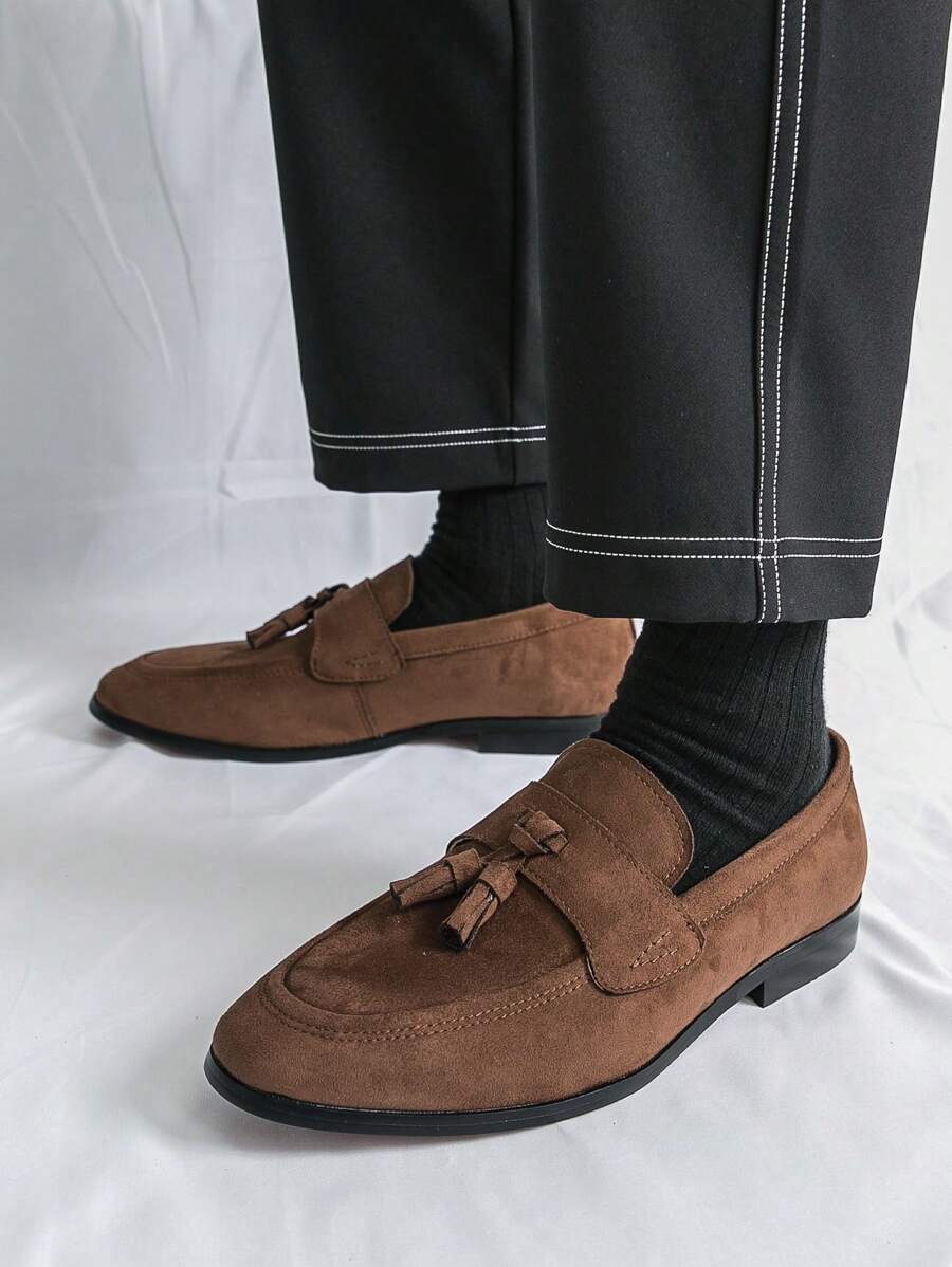 Gregor – Fransen Loafer Herren Mokassin Retro Vintage Stil 5