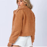 Amber - Sherpa Bomberjacke