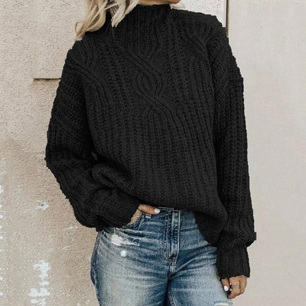 Selina - Oversize Rollkragenpullover