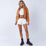 Amber - Sherpa Bomberjacke