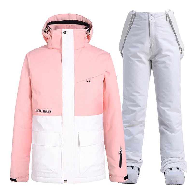 Shanea - Damen Winter Snowjacke und Hosen Sets