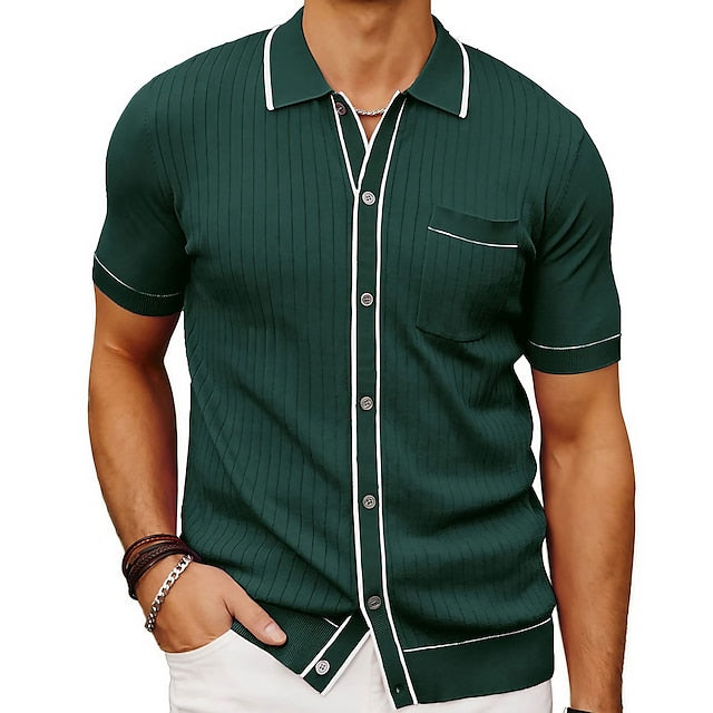Henner - Elegantes Sommer-Polohemd für Männer Grun