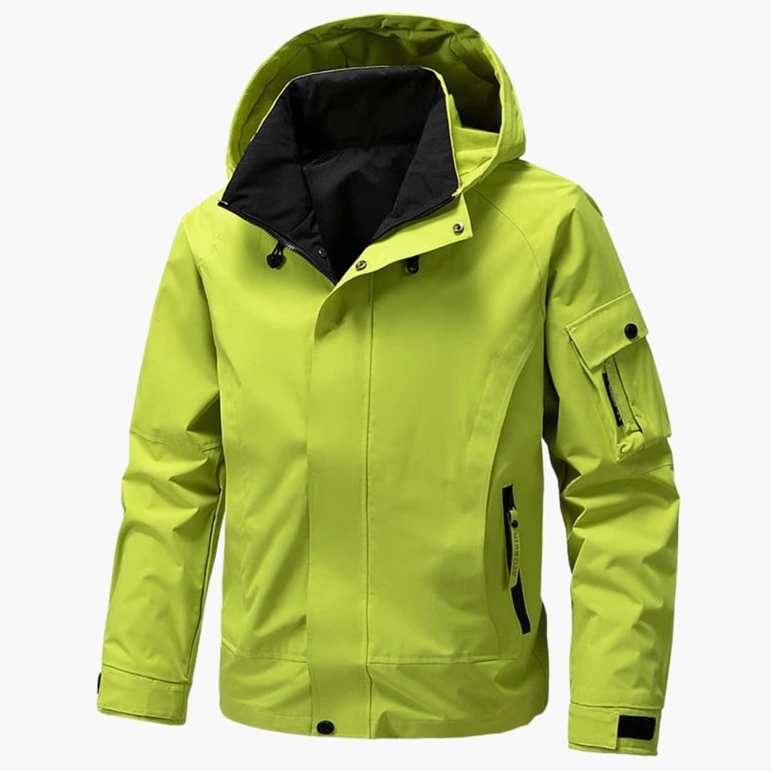 Alexander – Herren Kapuzenjacke mit Praktischen Taschen