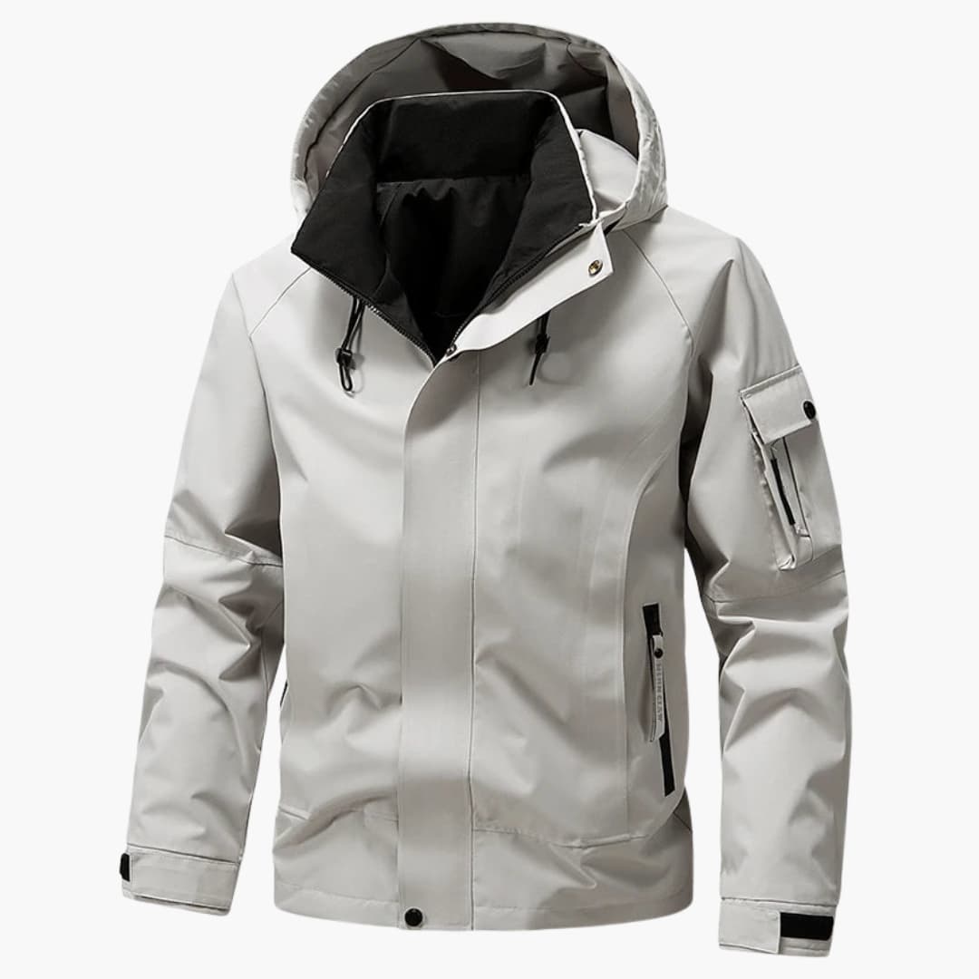 Alexander – Herren Kapuzenjacke mit Praktischen Taschen