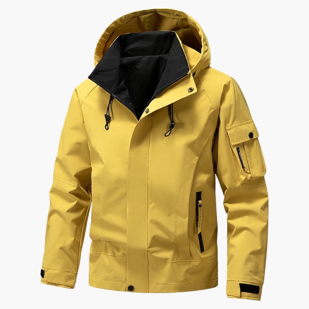 Alexander – Herren Kapuzenjacke mit Praktischen Taschen