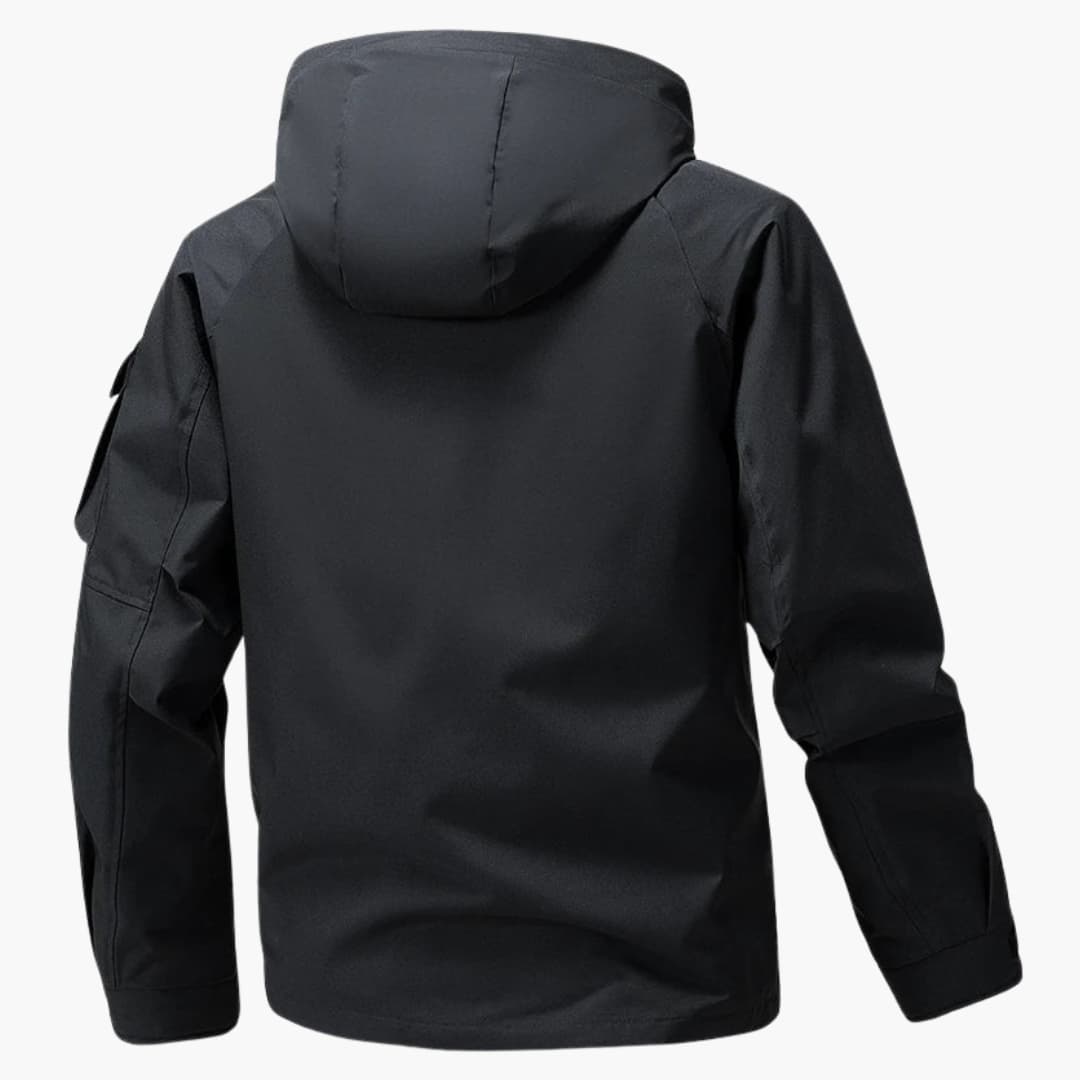Alexander – Herren Kapuzenjacke mit Praktischen Taschen