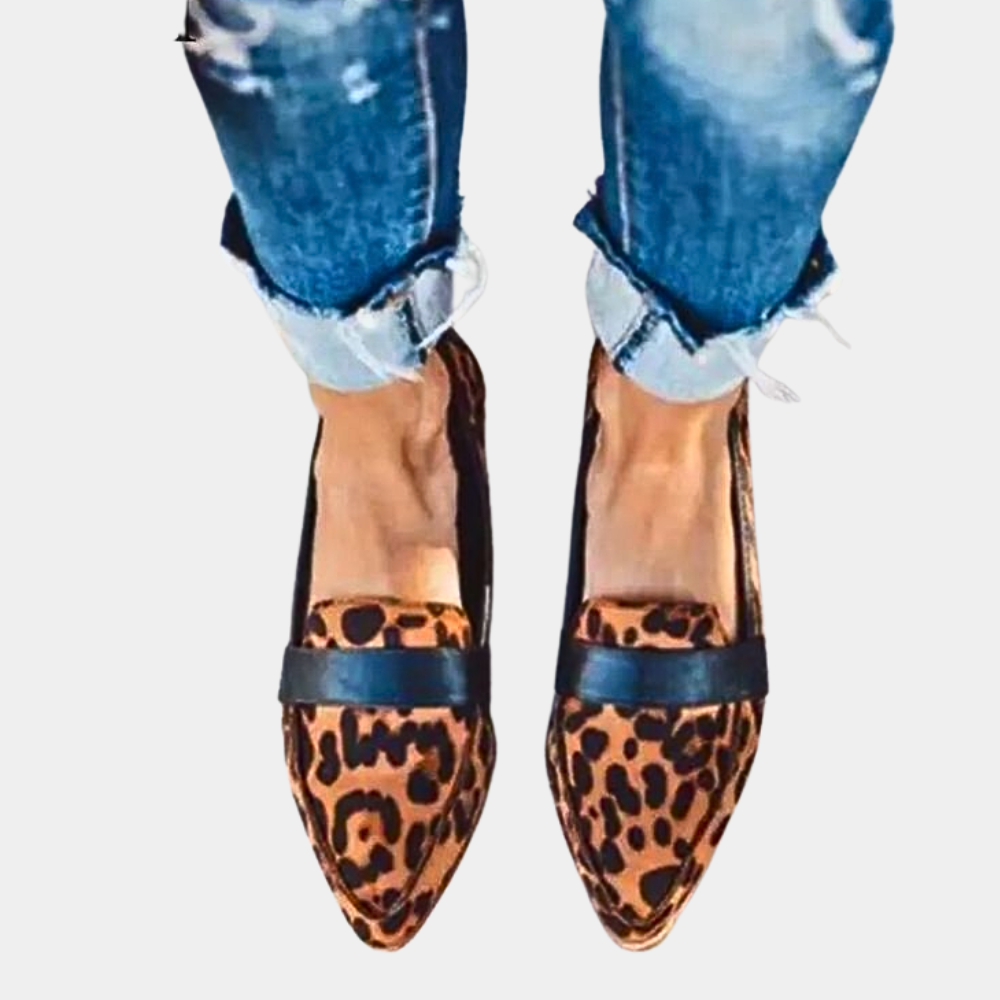 Hollie – Trendige Damen Loafer im Suede-Look 4
