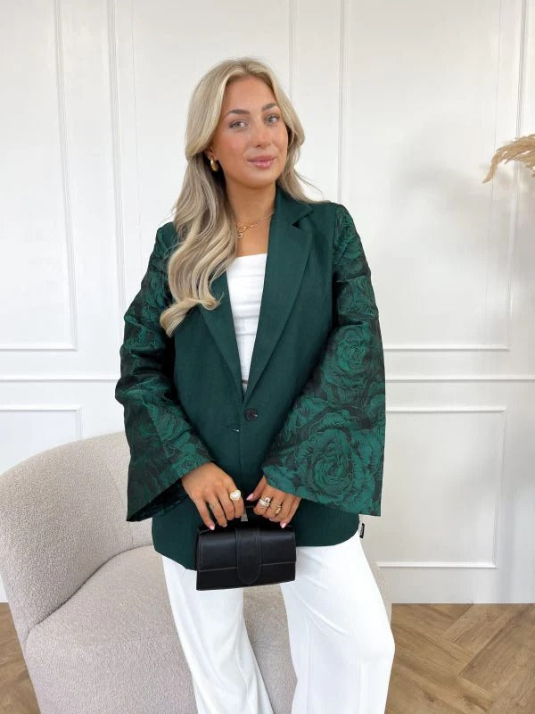 Kirra - Der Elegante Geblümte Blazer für Damen