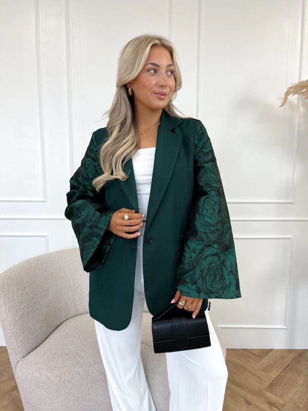 Kirra - Der Elegante Geblümte Blazer für Damen