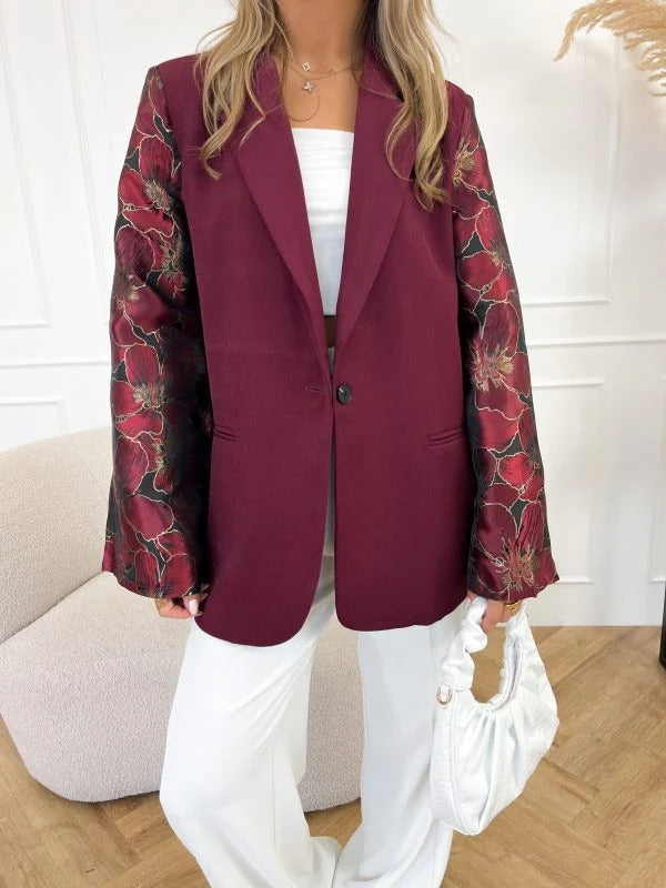 Kirra - Der Elegante Geblümte Blazer für Damen